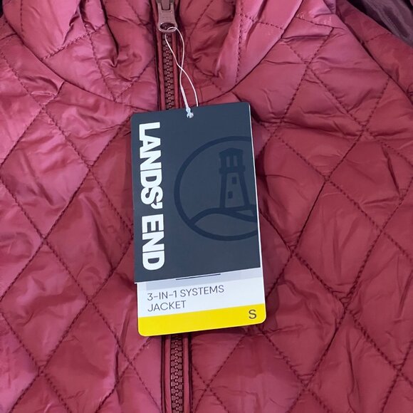 Lands' End Ladies' 3-in-1 Systems Jacket - Size Small - Picture 6 of 8